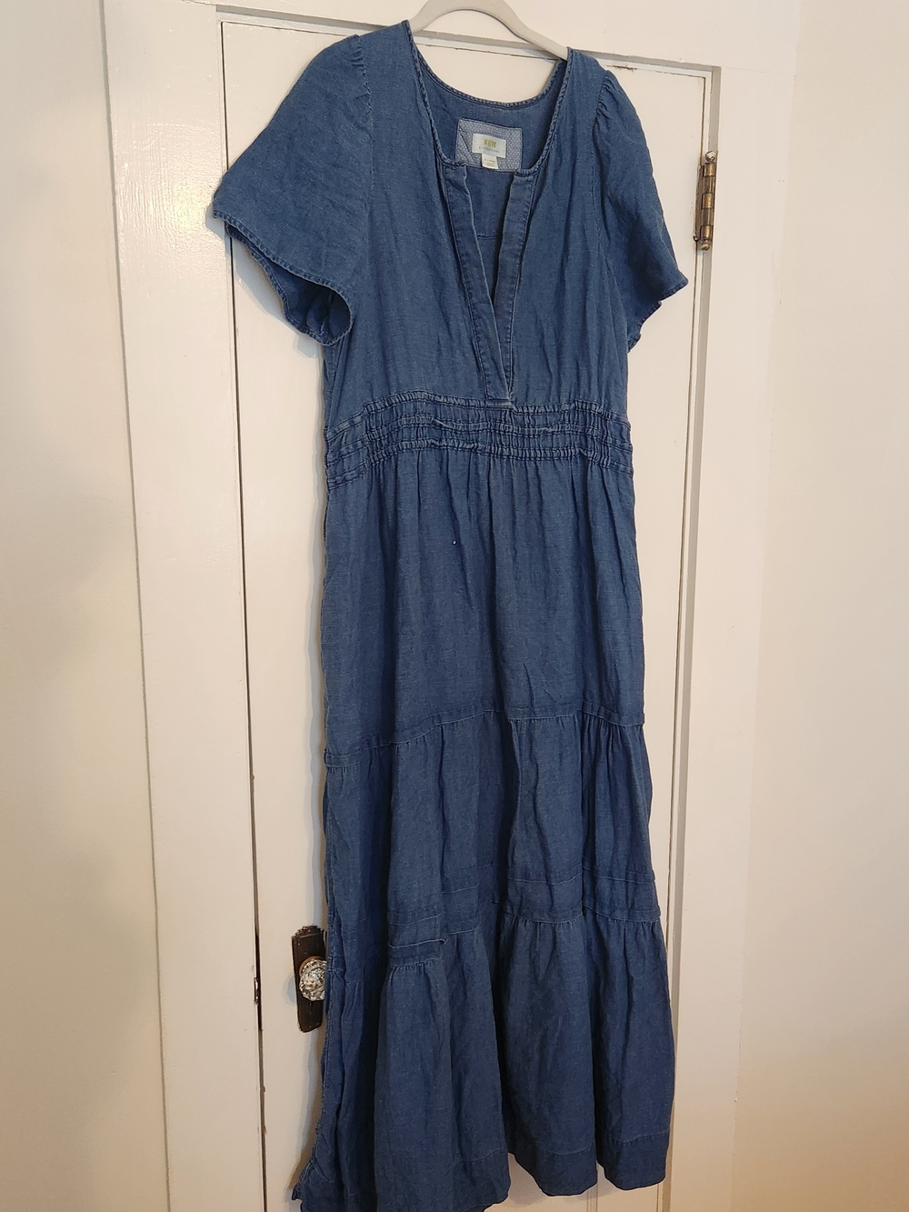 Anthropologie Maeve Somerset Maxi Dress Sz XL - Picture 2 of 5